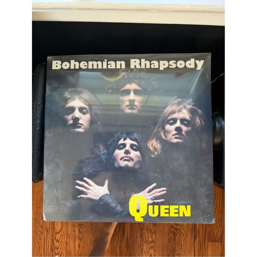 Queen "Bohemian Rhapsody" vinyl - Black with Yellow Logo